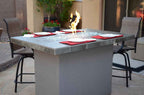 Entertainer Outdoor Fire Pit Table – 6 Ft with Fire Glass