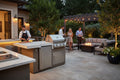 KoKoMo Mini Maui 6' Outdoor Kitchen Island – Compact BBQ Station with Seating