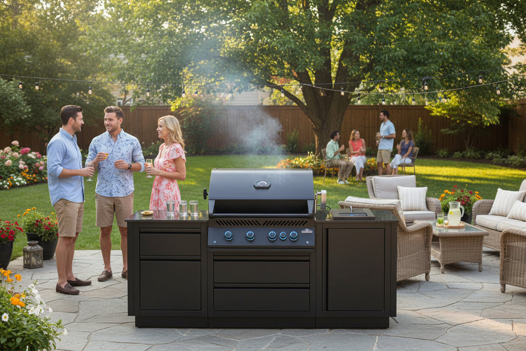 Patio Elegance OASIS™ 300 with Built-in 700 Series 32" Gas Grill