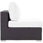 Patio Elegance Outdoor Sectional Set - 10-Piece Convene Lounge Set by Modway