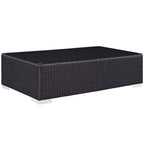 Patio Elegance Outdoor Sectional Set - 10-Piece Convene Lounge Set by Modway