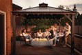 Patio Elegance Nexus 56-Inch Patioflame Fire Table for Ultimate Outdoor Enjoyment