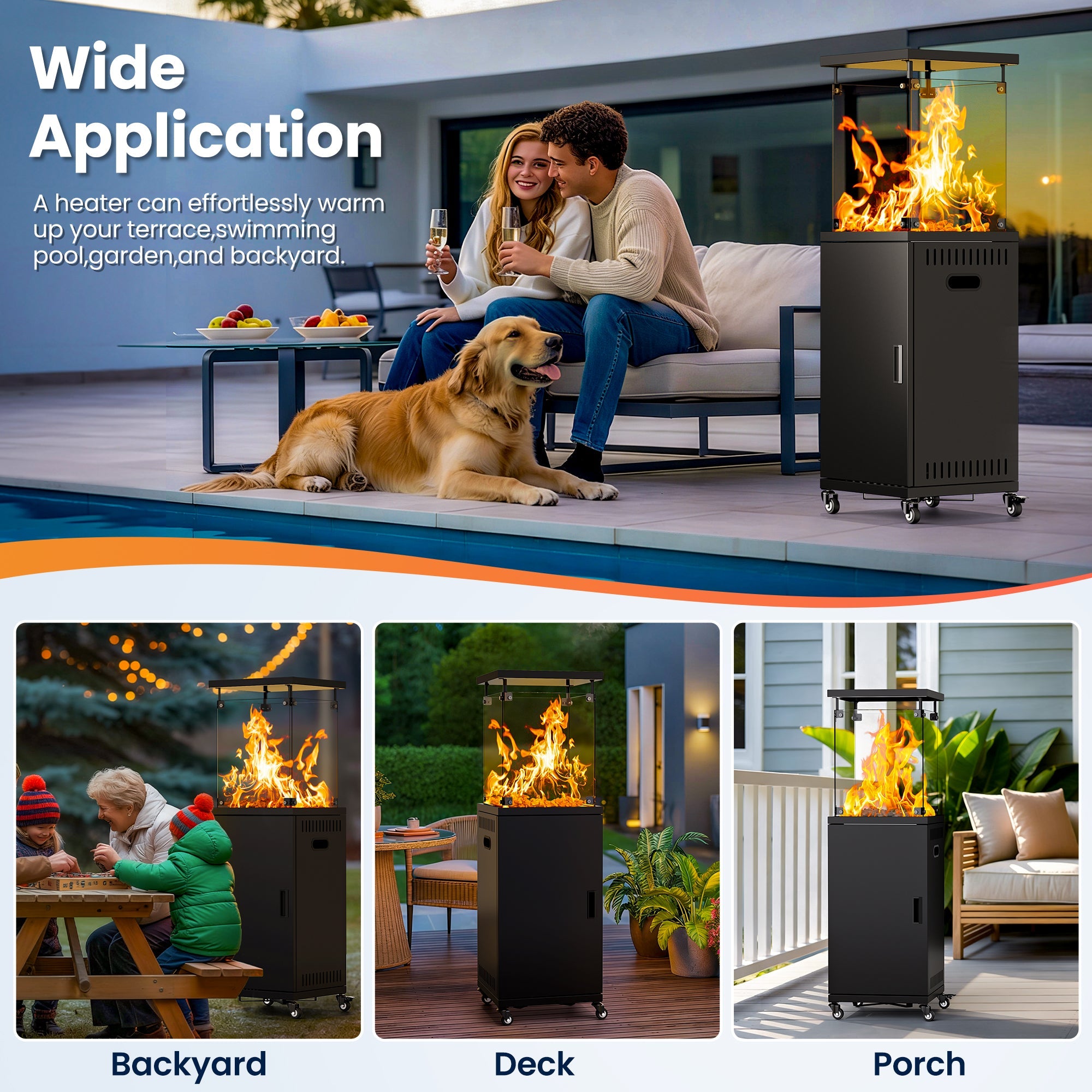 Pyra Base Patio Heater