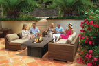 Patio Elegance Fire Table – St. Tropez Rectangle Patioflame Table