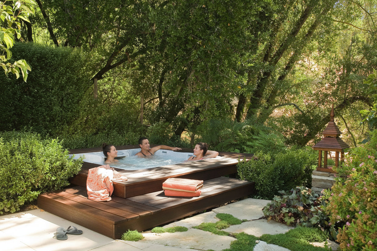 Colorado Hot Tub Spa – 5' x 7' Outdoor Spa for 4 Adults