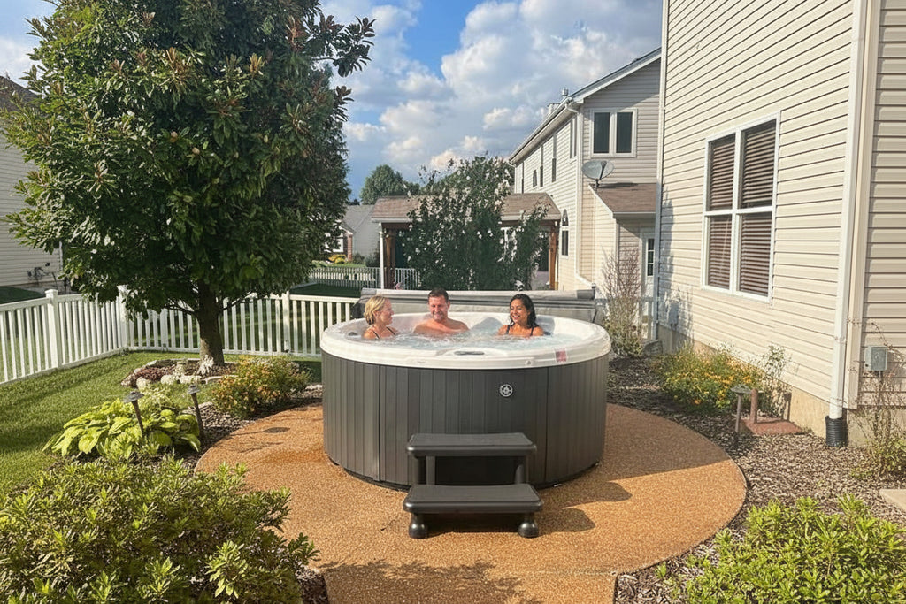 Northstar Round Hot Tub - 7' Outdoor Spa for 5 Adults
