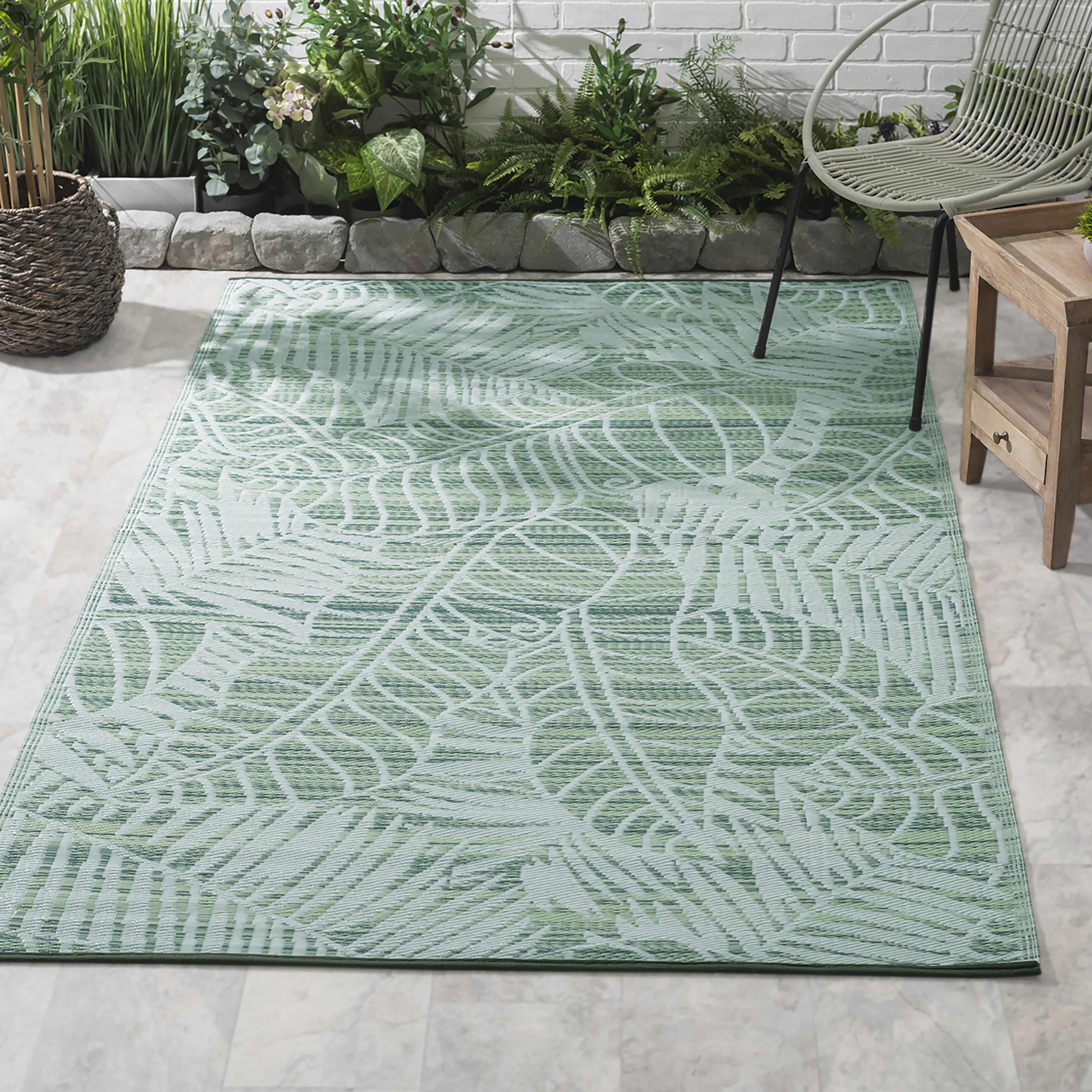 Manila - Green Outdoor Rug for Patio
