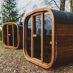 Mande MW20 Outdoor ThermoWood Sauna – Premium Backyard Relaxation by Patio Elegance