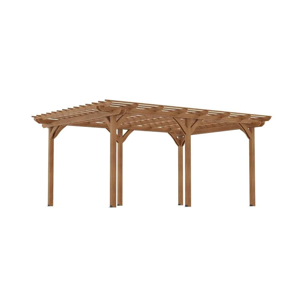 Premium Outdoor Wooden Grape Trellis Pergola