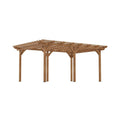 Premium Outdoor Wooden Grape Trellis Pergola