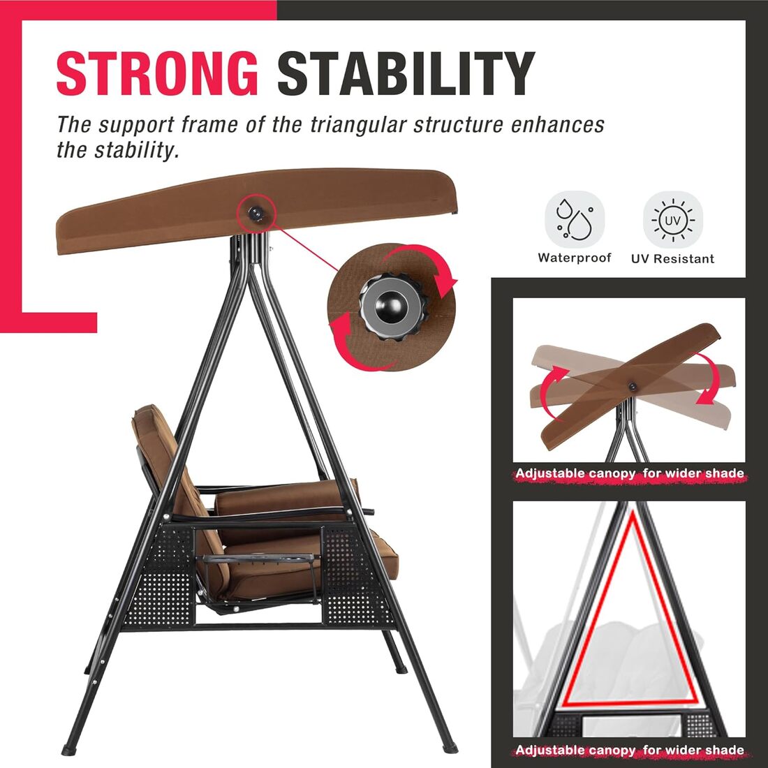 Forge Patio Swing