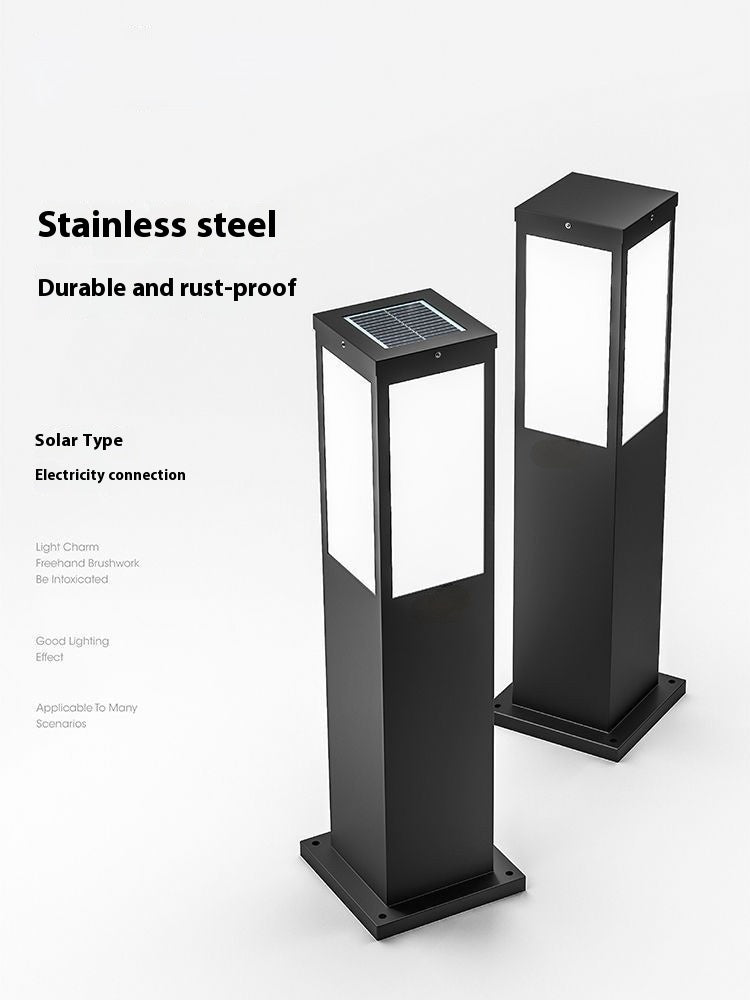 Solar Powered Yard Light
