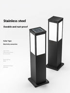 Solar Powered Yard Light