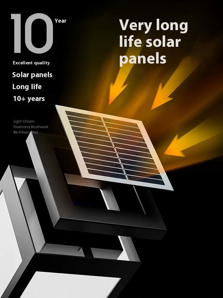 Solar Powered Yard Light
